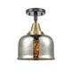 Option Silver Plated Mercury / Black Antique Brass