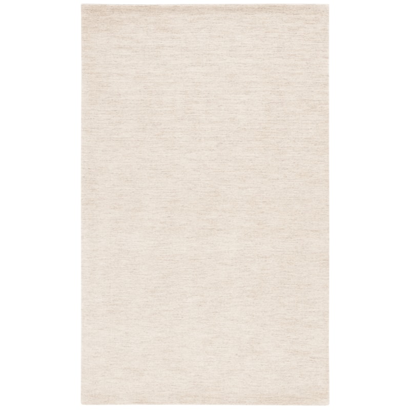 SAFAVIEH Handmade Himalaya Kalahari Solid Wool Rug - 5' x 8' - Beige