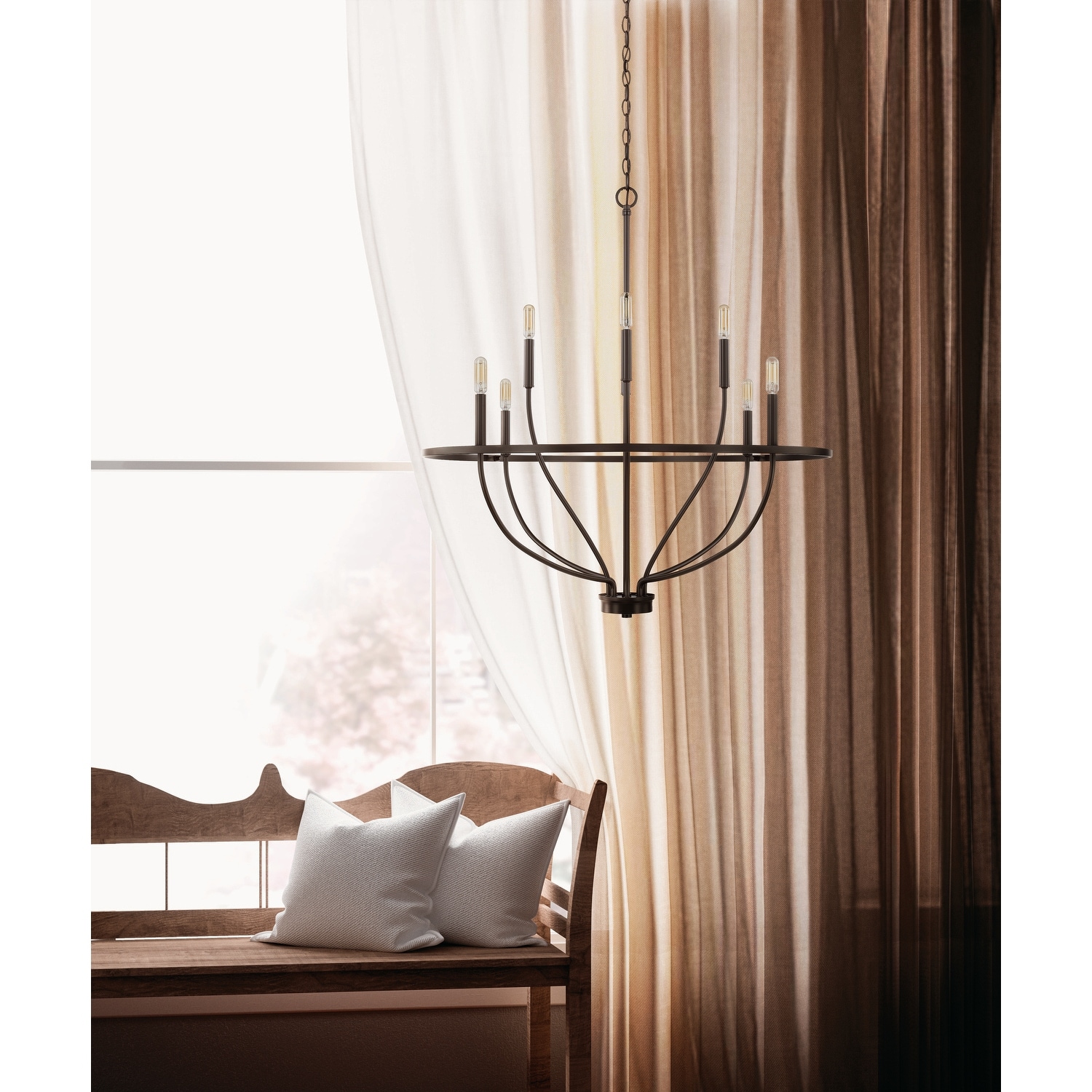 Greyson 8 light Chandelier Bed Bath Beyond 30757163
