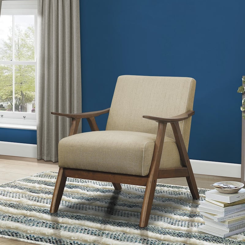 Modern fabric armchair