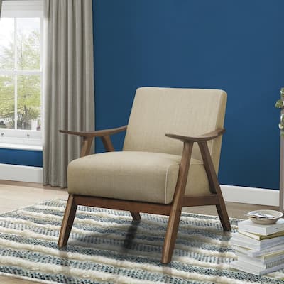 Modern fabric armchair
