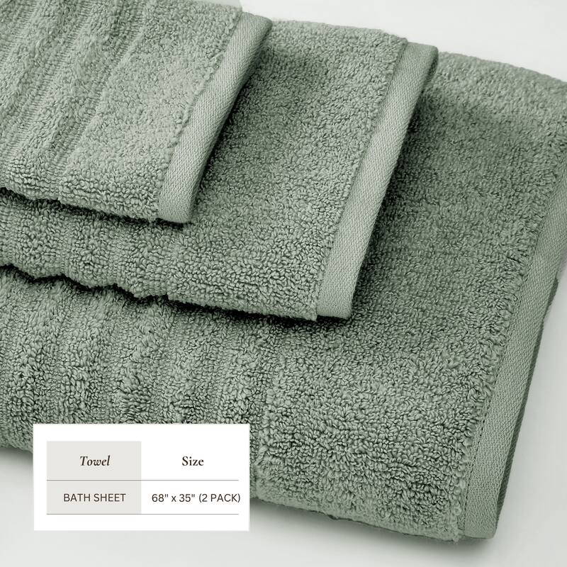 Linery & Co. Combed Cotton Bath Towel Set