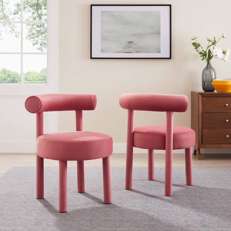 Toulouse Performance Velvet Dining Chair - Set of 2