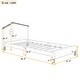 preview thumbnail 3 of 24, Twin Rustic Kids Bed House Shaped Low Beds for Kids, Wood Platform Bed Frame for Children,No Box Spring Needed,Easy Assemble
