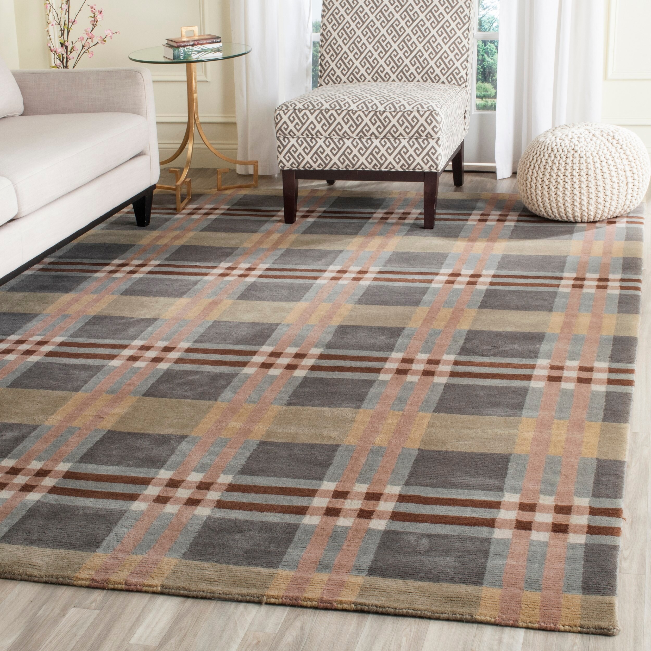Safavieh Hand Knotted Lexington Gillette Wool Rug Overstock 6030748