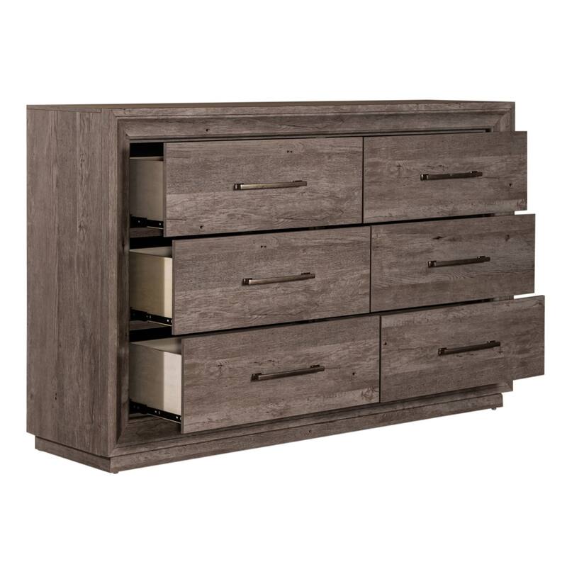 Horizons Graystone 6 Drawer Dresser