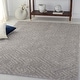 preview thumbnail 7 of 65, SAFAVIEH Tahoe Shag Nieki Geometric 1.2-inch Thick Rug