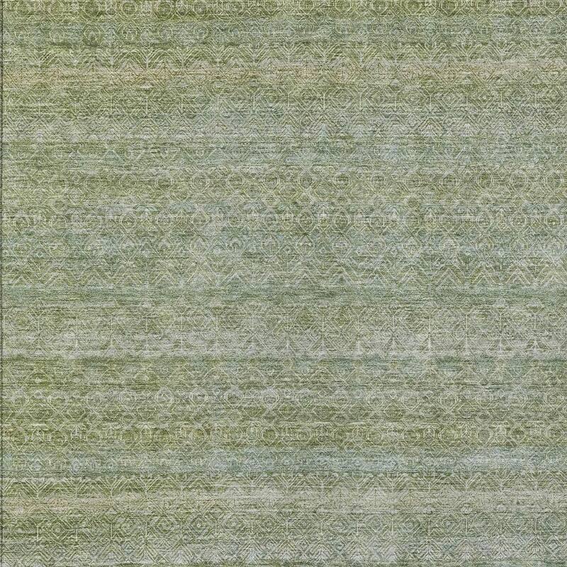 HomeRoots Striped Transitional Rectangle Outdoor Rug