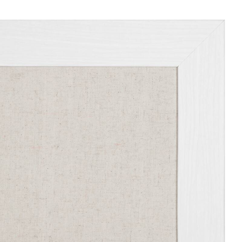 DesignOvation Beatrice Decorative Framed Linen Pinboard