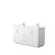 Option White, Gold Trim, Giotto Quartz Top