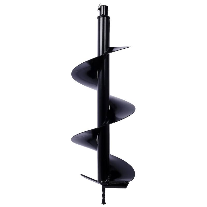 3 Piece Steel Hole Digger Replacement Auger Bits,6"+10"+12"