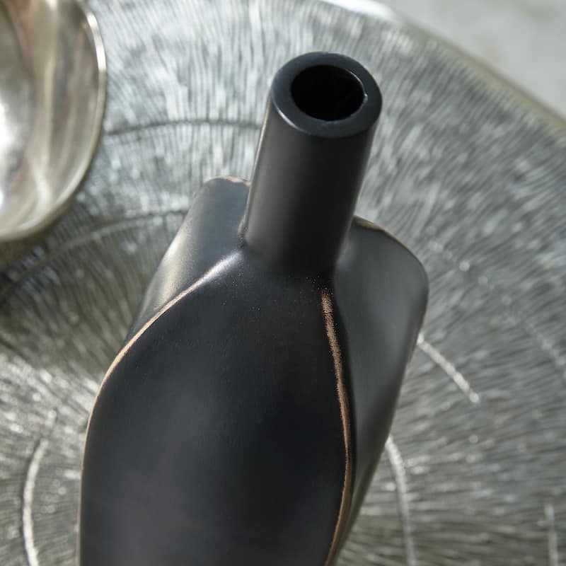 Signature Design by Ashley Rhaveney Black Vase (Set of 3)