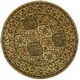 preview thumbnail 56 of 103, SAFAVIEH Handmade Antiquity Philomena Traditional Oriental Wool Rug 3'6" Round - Beige - Round