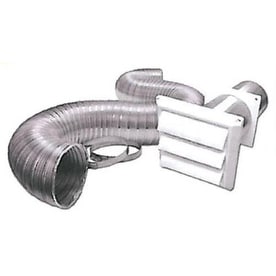 Lambro 313wul Louvered Dryer Vent Kit 4 X 8