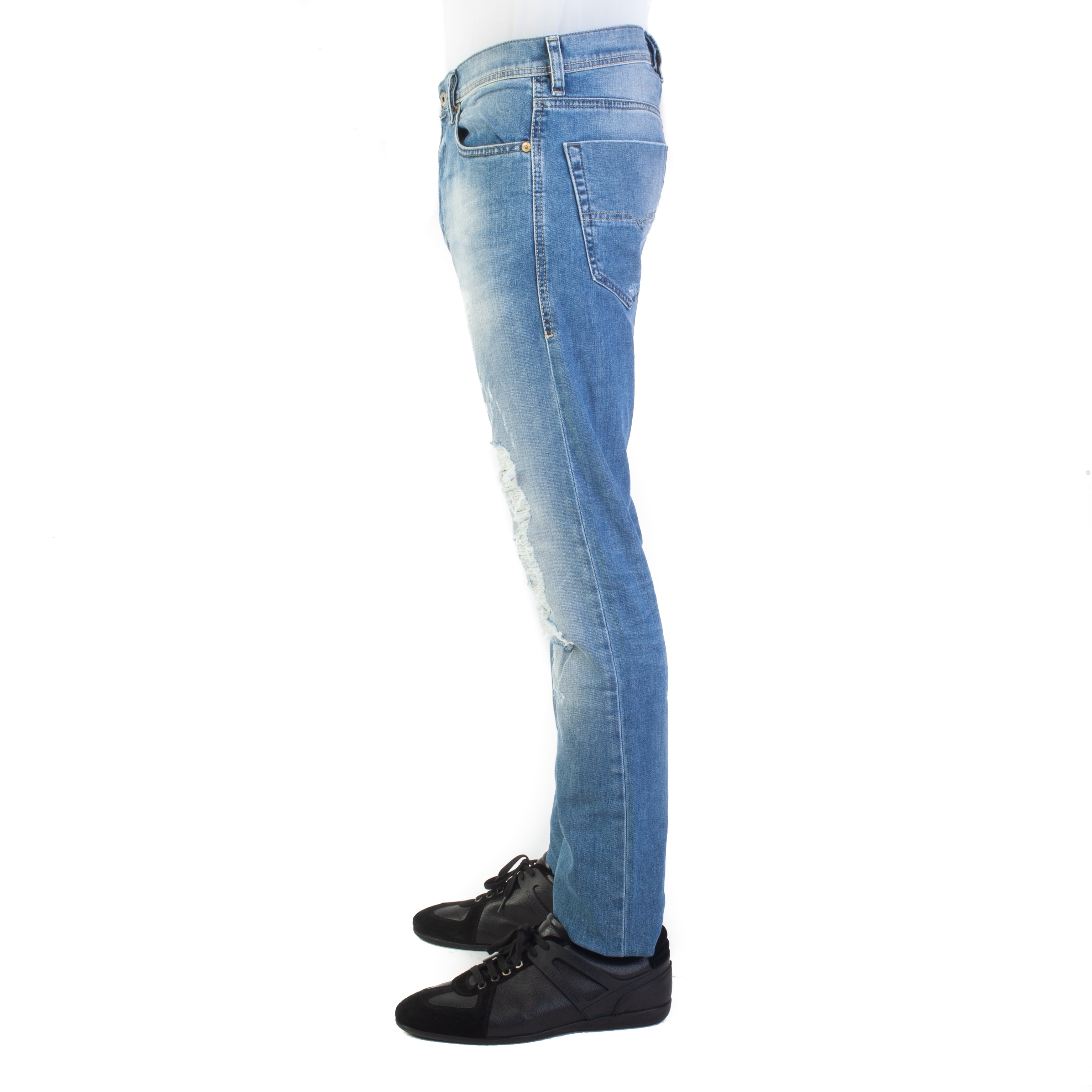 diesel jeans tepphar slim carrot stretch