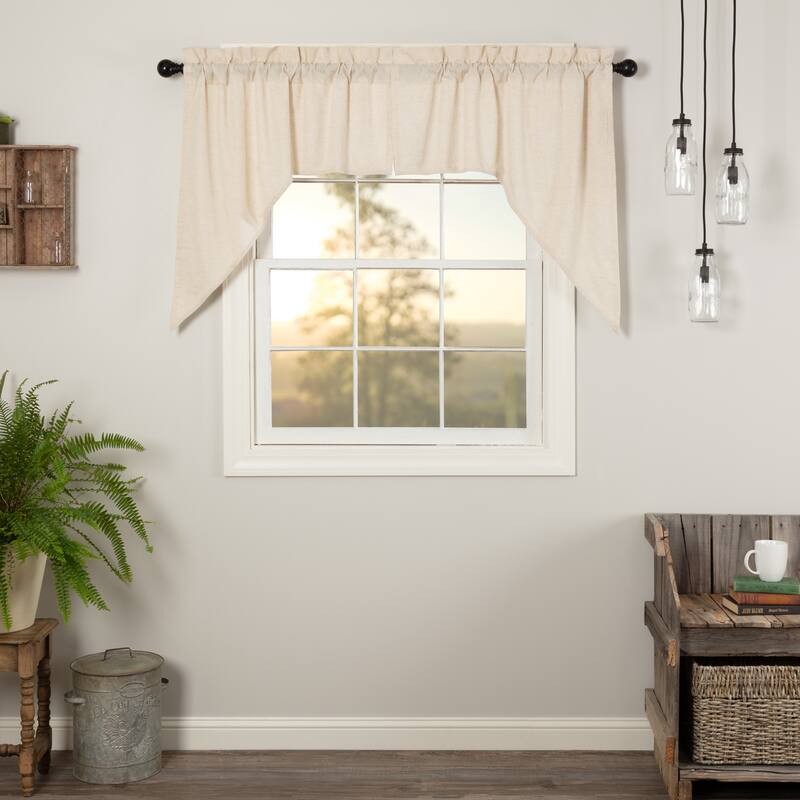 Simple Life Flax Swag Set - Swag 36x36x16 - Swag 36x36x16