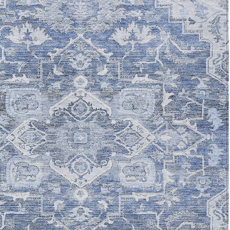 HomeRoots Oriental Traditional Rectangle Outdoor Rug