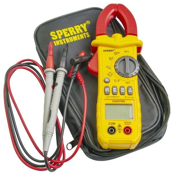 Sperry Instruments DSA600TRMS True RMS Clamp Meter, 600A