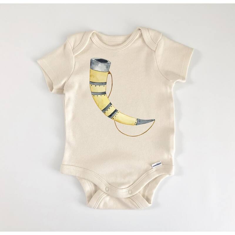 Scandinavian Viking Nordic - Baby Boy Girl Clothes Infant Bodysuit Funny Cute - White - 3-6M