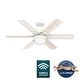 preview thumbnail 3 of 32, Hunter 44" WiFi Radeon Ceiling Fan with LED Light Kit and Wall Control - SMART FAN!