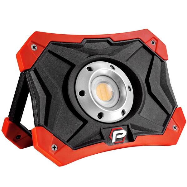 Shop Powerbuilt 1200 Lumen Led Shop Light Cordless Lithium Ion With Usb Outlet Overstock 18422913