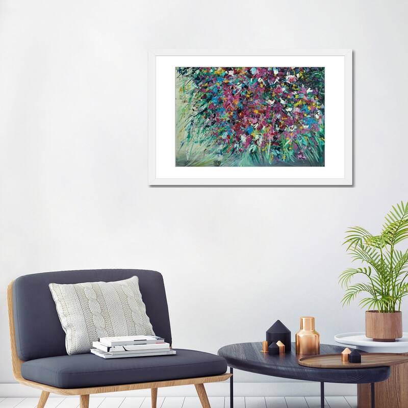 iCanvas "Wild Hearts Wildflowers" by Shalimar Legaspi