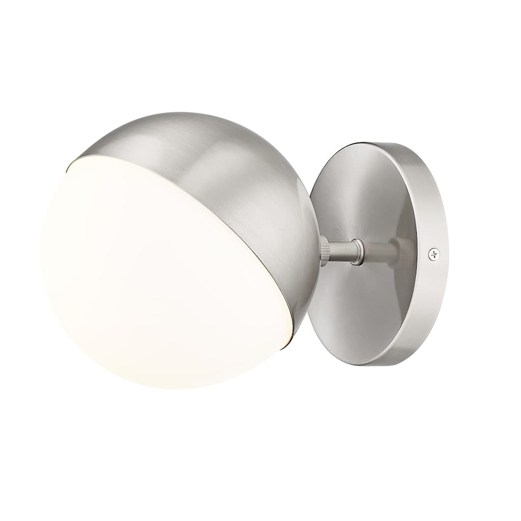 Z-Lite 7517-1S Realm Sphere 7" Tall Bathroom Sconce
