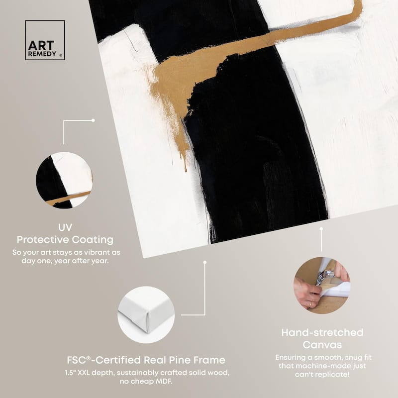 Dichotomy IV Canvas by Art Remedy, Gallery Wrapped