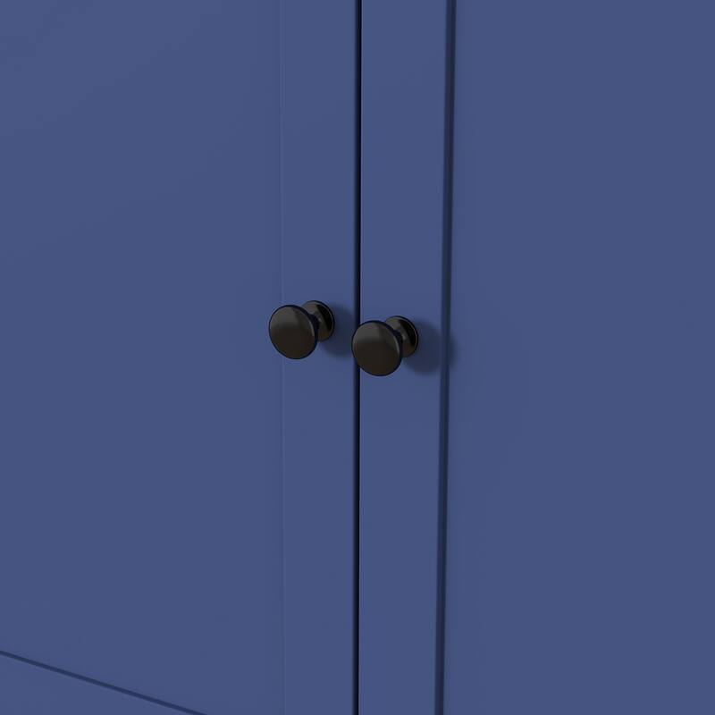 52.8" Buffet Cabinet with Hutch - Kitchen Pantry Storage with Pull-Out Side Cabinet, Shelves & Drawers - Sideboard Cupboard