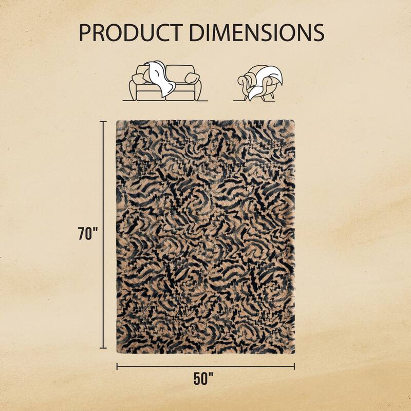 Nine West Faux Throw Blanket