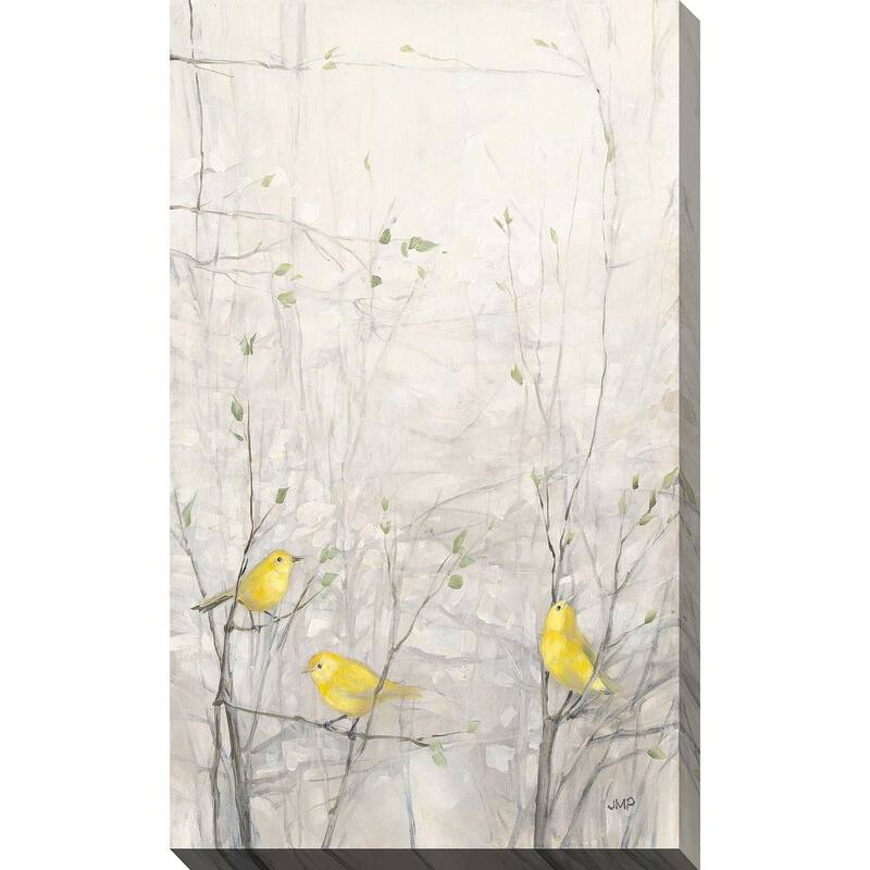 "Birds in Trees I" by Julia Purinton Print on Canvas