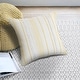 preview thumbnail 11 of 15, LR Home Textured and Striped Throw Pillow