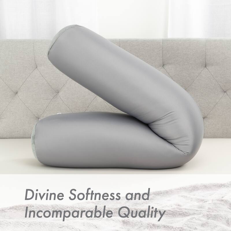 Cover Only - Body Pillowcase - Spandex/Nylon Blend for Silky Touch