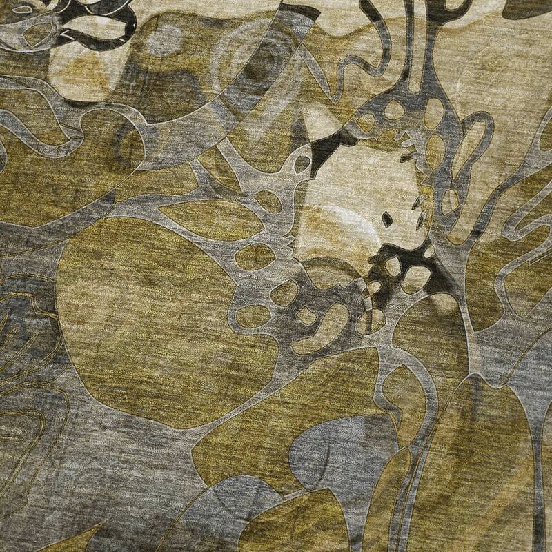 Premium Machine Washable Modern Floral Sherpa Throw Blanket