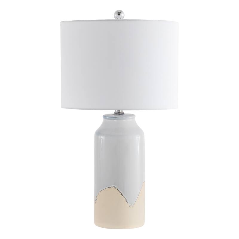 SAFAVIEH Lighting Bevlen 27.5" Table Lamp - 14"W x 14"D x 28"H