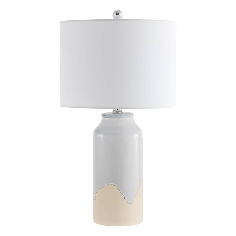 SAFAVIEH Lighting Jenice 27.5" Table Lamp - 14" W x 14" D x 26" H - 14Wx14Dx28H