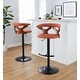 preview thumbnail 37 of 141, Carson Carrington Viby Adjustable Bar Stool with Rounded T Footrest (Set of 2)