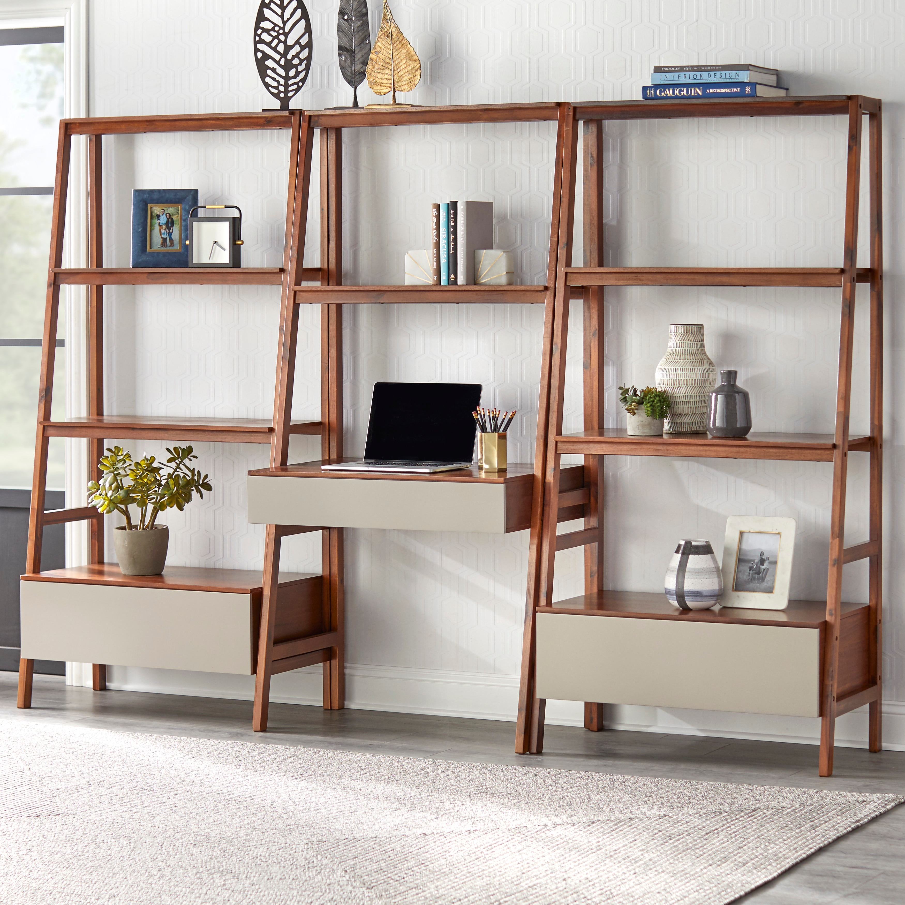 Lifestorey Nordic Ladder Bookshelf - Thumbnail 3