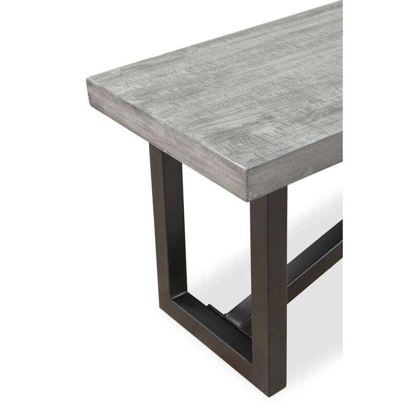 Raven Dining bench - Grey