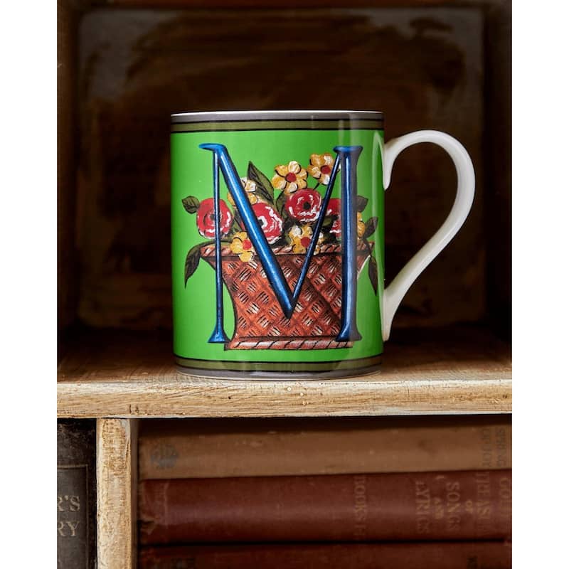 Kit Kemp for Spode for Spode Alphabet 12 Ounce Mug