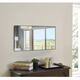 Neutypechic Huge Modern Metal Framed Floor Mirror