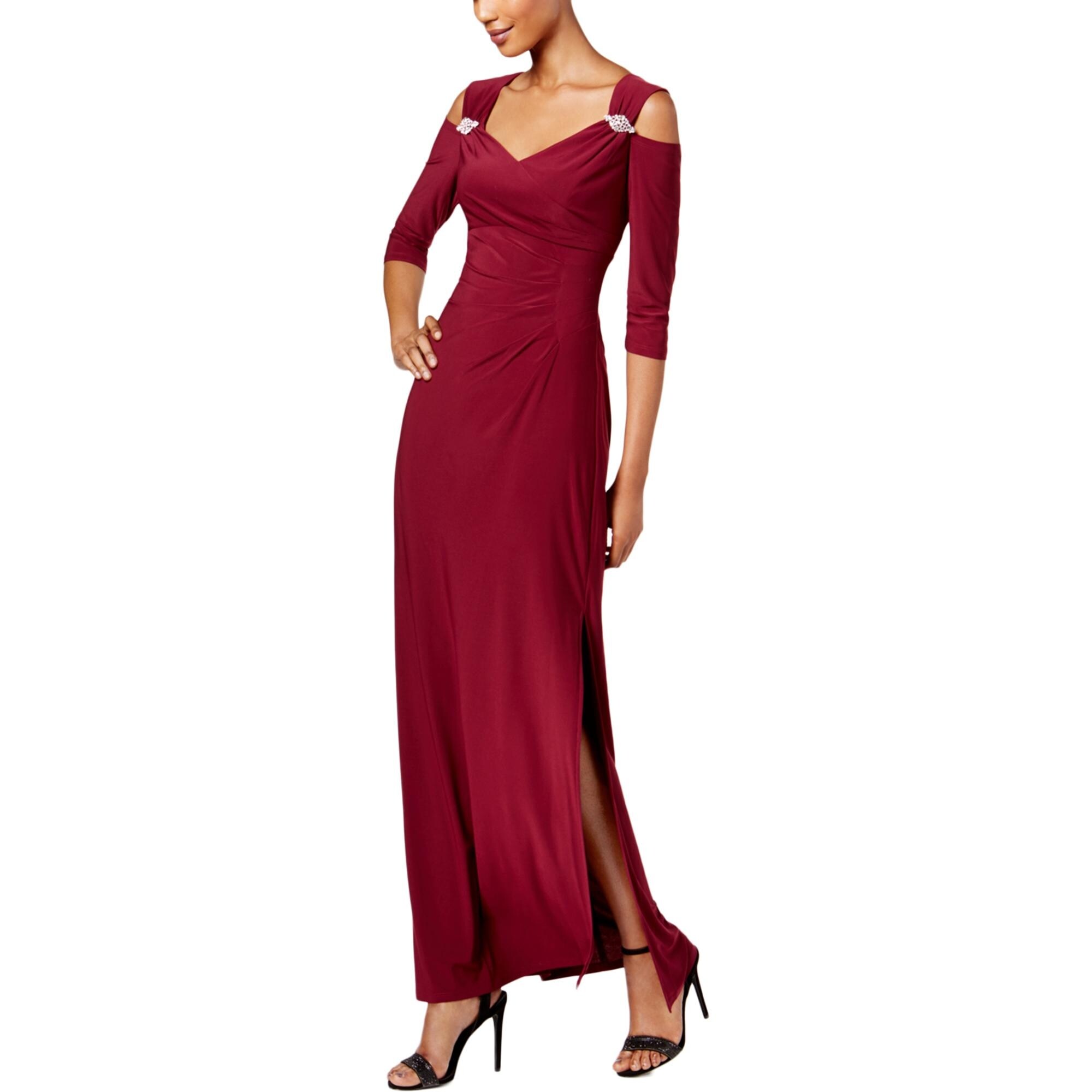 cold shoulder special occasion dresses