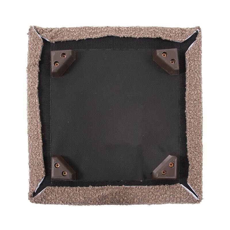 Allan Andrews Universal Square Cube Ottoman with Cover, Barbet Collection