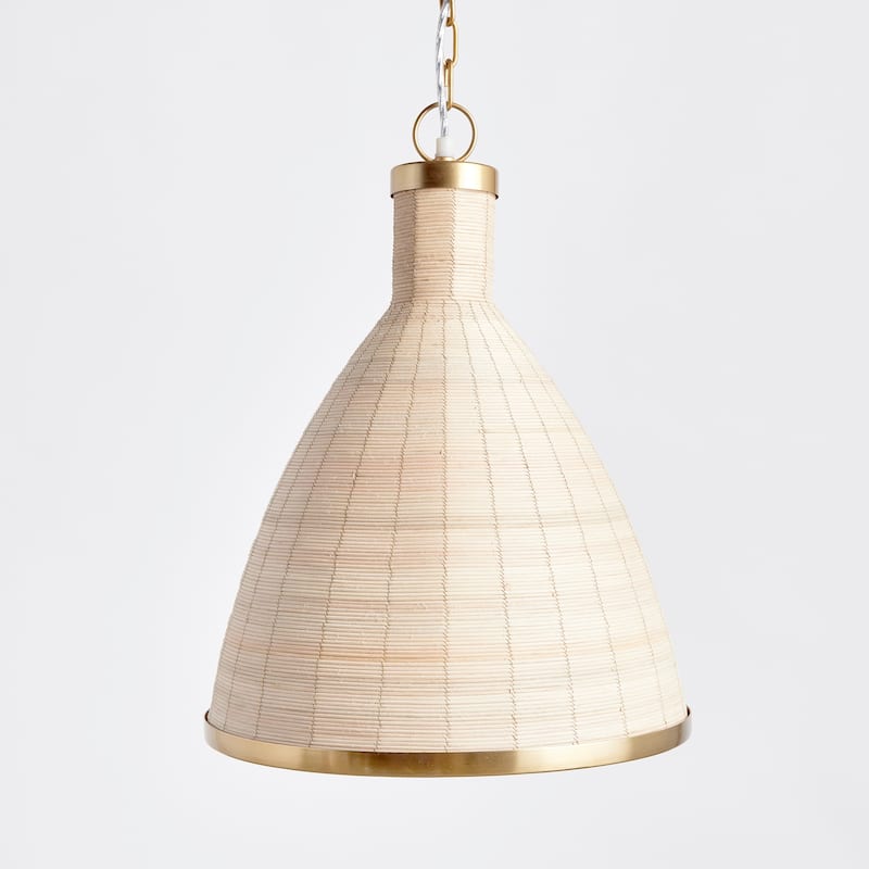 Maye Petite Bell Pendant - White