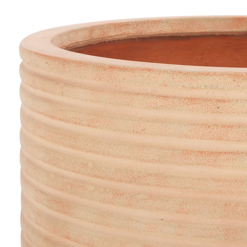 SAFAVIEH Outdoor Living Nardo Planter Pot [SET of 2] - 18"W x 18"D x 15"H