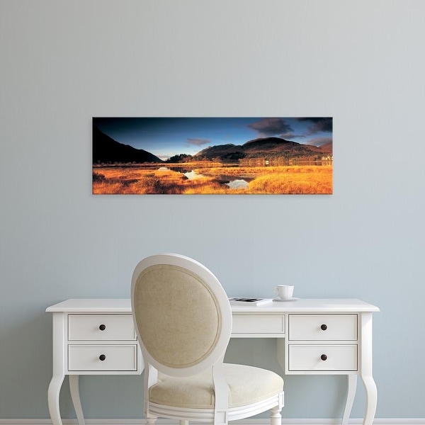 Easy Art Prints Panoramic Images's 'Loch Shiel, Scotland, United Kingdom' Premium Canvas Art