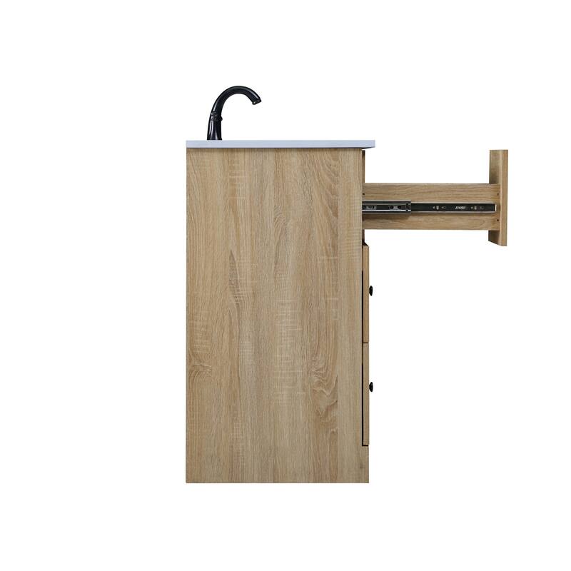 Elegant Lighting VF2848 Soma 48" Free Standing Single Basin Vanity Set