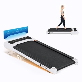 Walking Pad Treadmill with 12% Auto Incline, in Under Desk