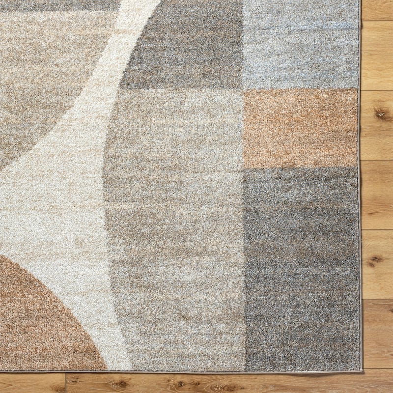 Livabliss Scandinavian Hyde Park Geometric Area Rug