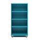 preview thumbnail 4 of 21, Tot Mate Open Single Sided Mobile Storage Locker, Write-on Wipe-off Markerboard Back, 60H